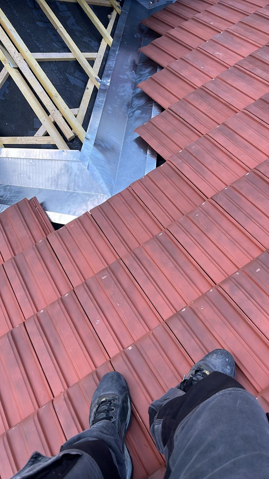 Chantier de couverture en Île-de-France