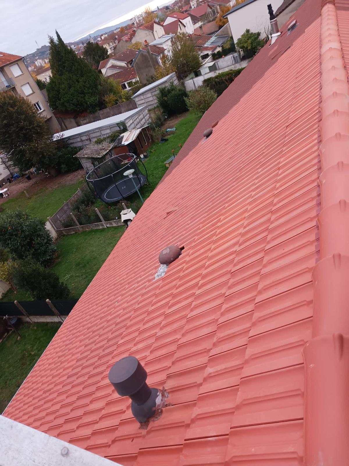 Chantier de couverture en Île-de-France