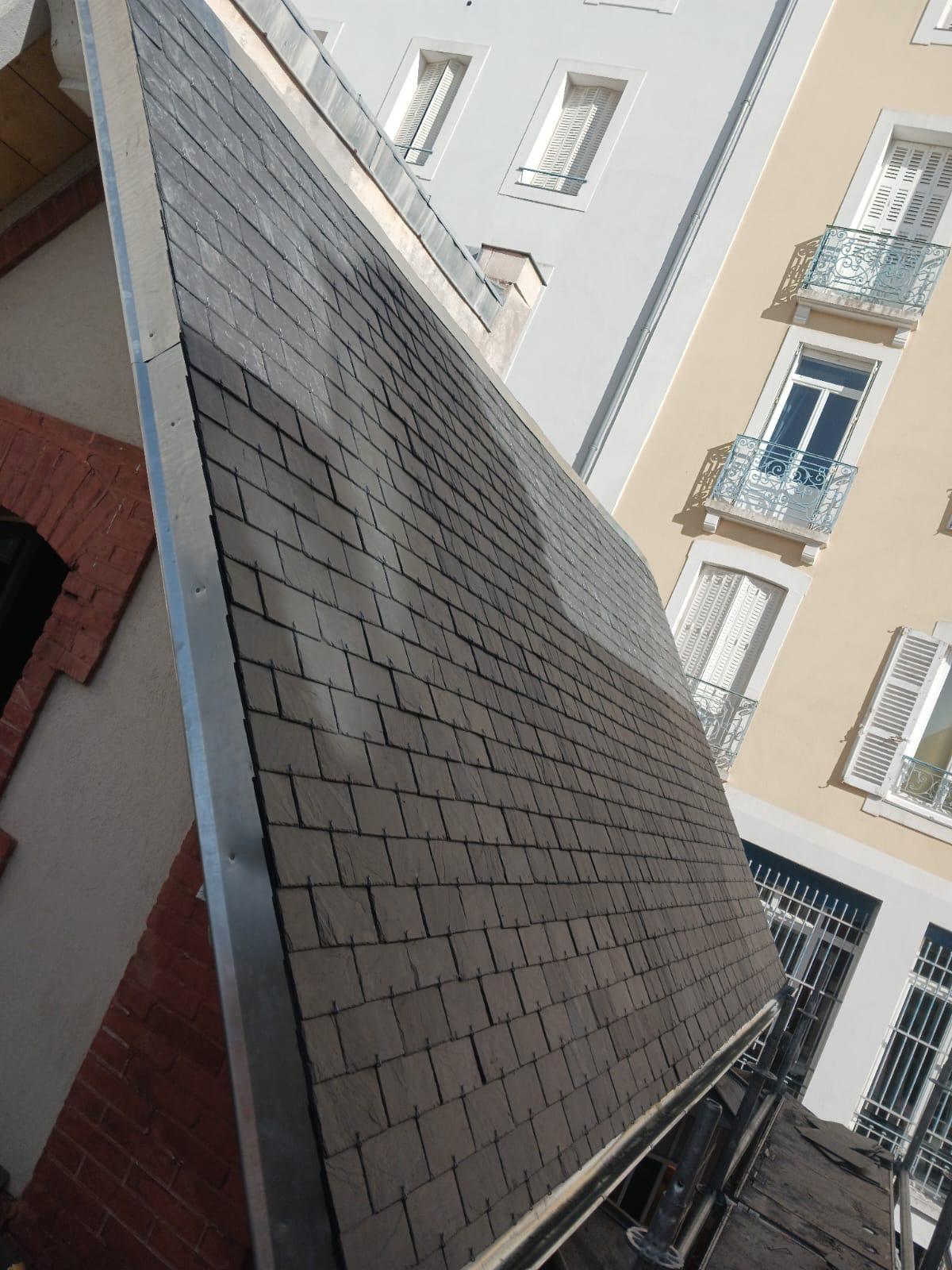 Chantier de couverture en Île-de-France