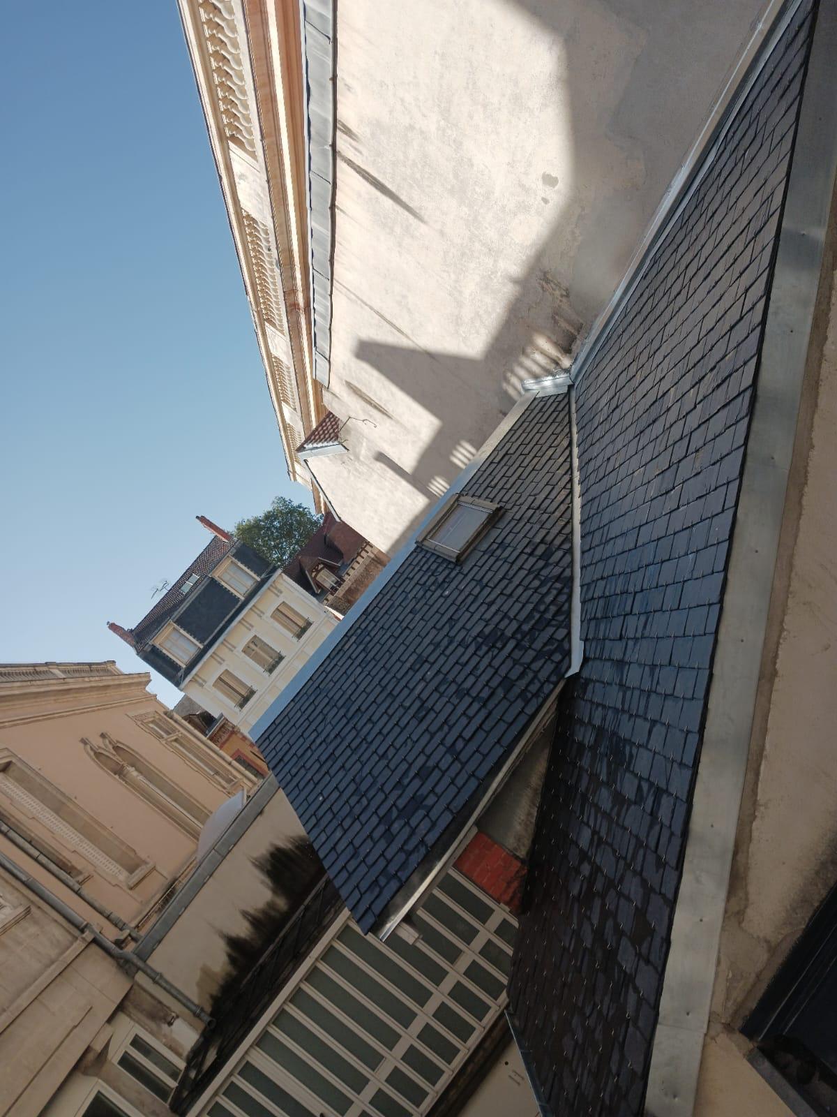 Chantier de couverture en Île-de-France