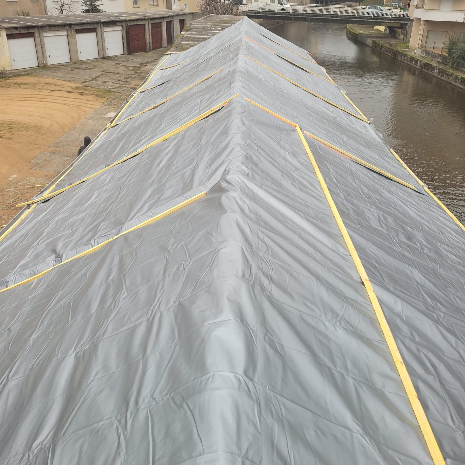Chantier de couverture en Île-de-France